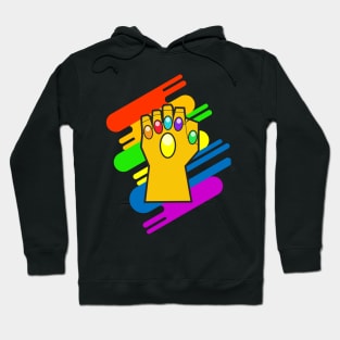 Minimalistic Infinity Gauntlet Hoodie